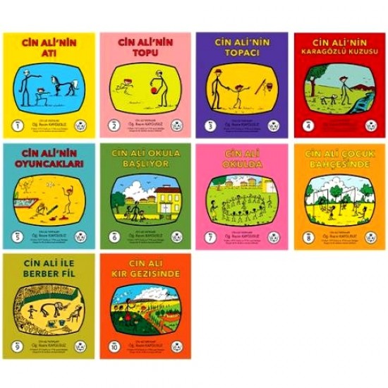 Cin Ali Kitap Serisi 10 Kitap