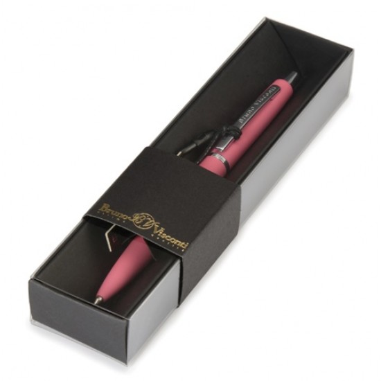 Bruno Visconti Tükenmez Kalem Pembe Gövde 1Mm Kutulu