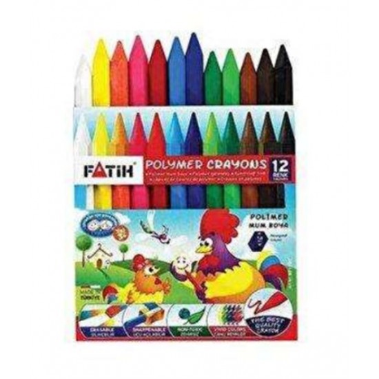 Fatih Mum Boya 12Li Kısa