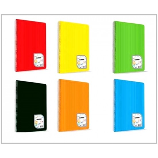Çınar Colormaxi 72 Yaprak Defter A5 Çizgili Spiralli Pp