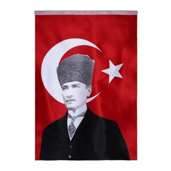 İnter Atatürklü Bayrak 100X150 Türk Bayrağı