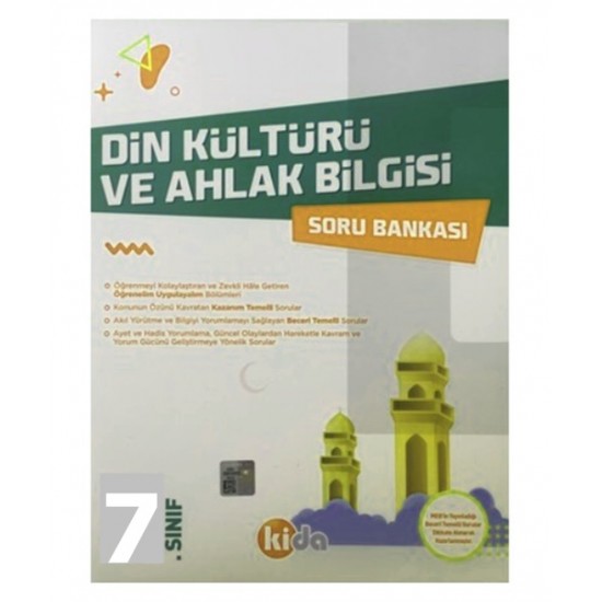 Kida 7.Sınıf Din Kültürü Ve Ahlak Bilgisi Soru Bankası