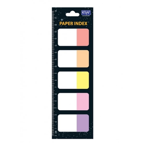 Kraf Kağıt İndex 5Li 25X42Mm - 2 adet