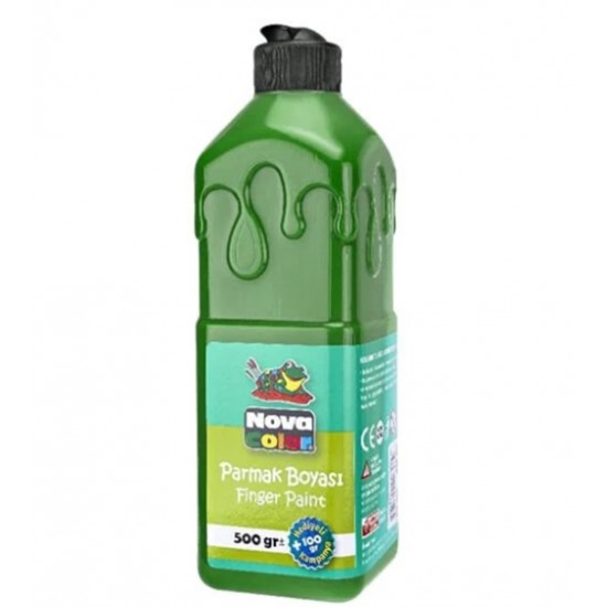 Nova Color Parmak Boyası 500Ml Yeşil