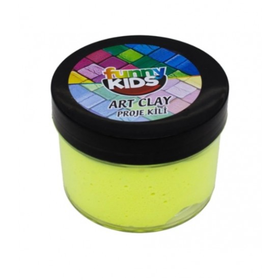 Funny Kids Proje Kili 50Gr Neon Sarı