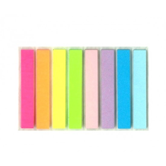 Notyaz 8 Neon Renkli Kağıt Ayraç - 2 adet