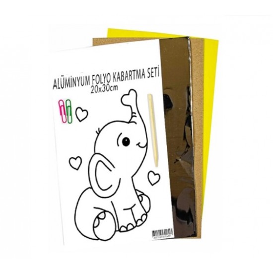 Anadolu Alüminyum Folya Kabartma Seti A4