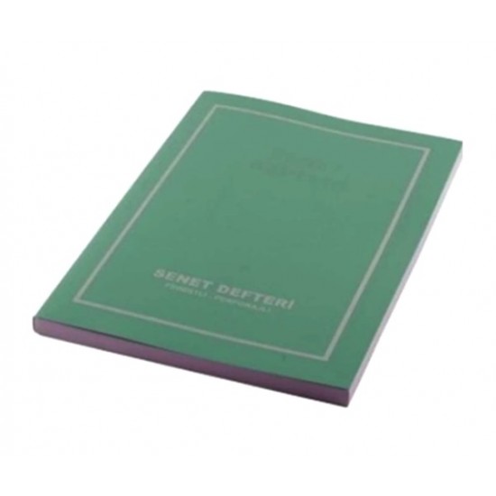 Gülpaş Senet Defteri 120 Yaprak Plastik Kapak