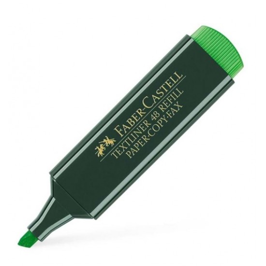 Faber Castell Fosforlu Kalem Yeşil - 3 adet