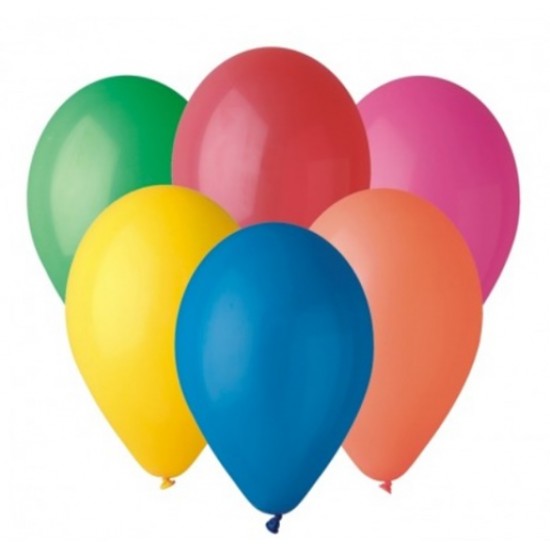Gemar Renkli Balon 100Lü 10" 26 cm