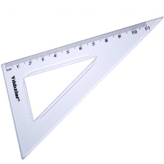 Yıldızlar Gönye 60 Derece Küçük 11Cm - 2 adet