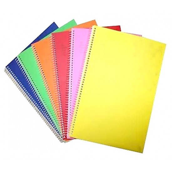 Çınar 72 Yaprak Kareli A4 Defter Spiralli Karton Kapak