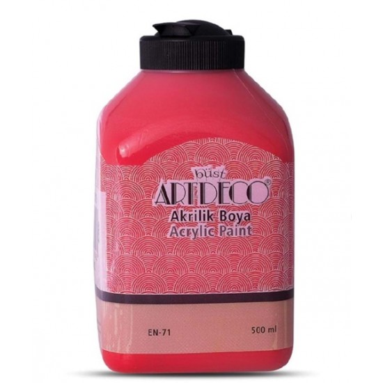 Artdeco Akrilik Boya 500 Ml Kırmızı