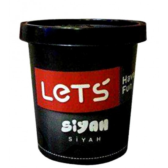 Lets Oyun Hamuru 150 Gr Siyah - 4 adet