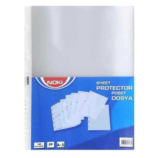 Noki Poşet Dosya A3 25Li
