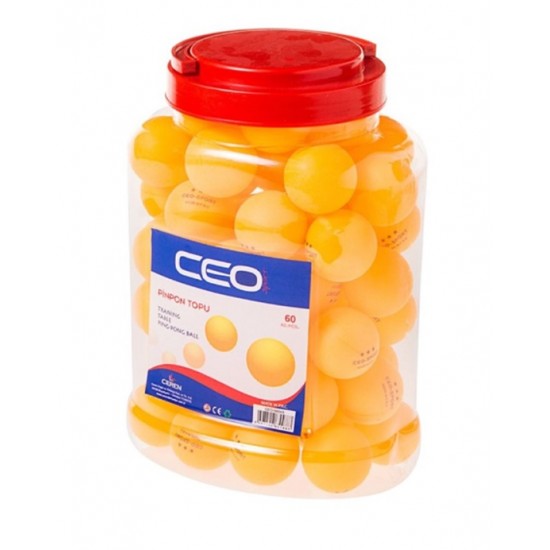 Ceo Pinpon Topu Turuncu - 10 adet