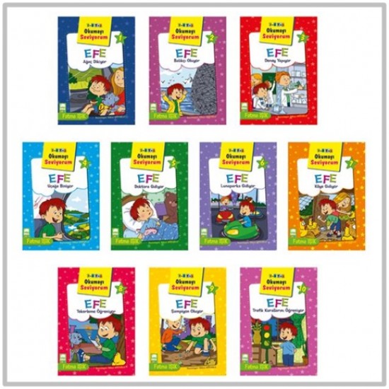 Ema - Okumayı Seviyorum Hikaye Seti 10Lu 1.Sınıf