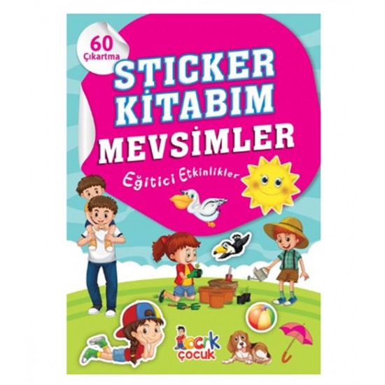 Locrk Çocuk - Sticker Kitabım Mevsimler