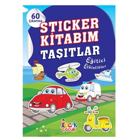 Locrk Çocuk - Sticker Kitabım Taşıtlar