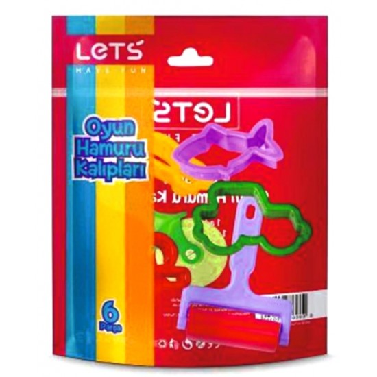 Lets Oyun Hamuru Kalıbı 6 Parça L8418