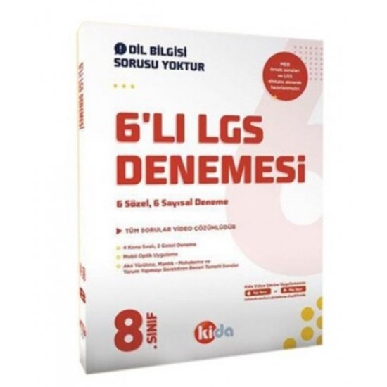 Kida 8.Sınıf Lgs Denemesi 6Lı
