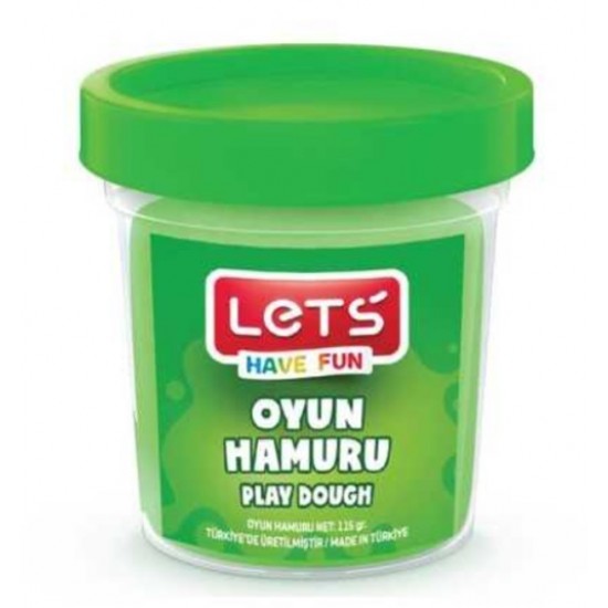 Lets Oyun Hamuru 115Gr Neon Yeşil - 2 adet