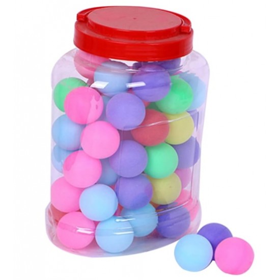 Pinpon Topu Renkli 60Lı