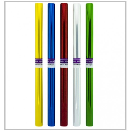 Kika Rulo Kap Renkli 40X150Cm - 4 adet