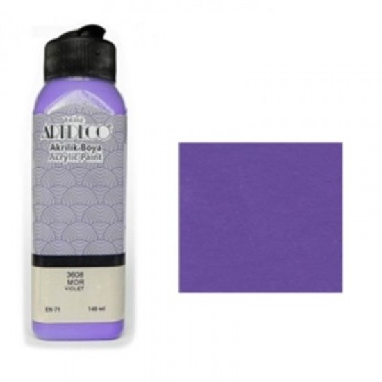 Artdeco Akrilik Boya 140 ml Mor