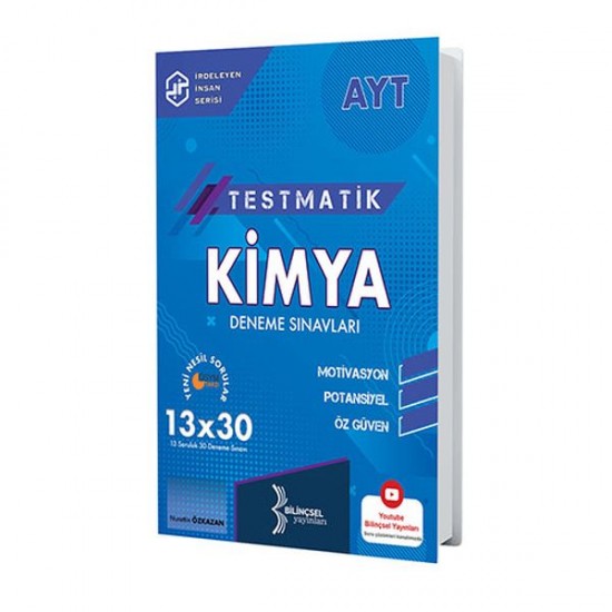 Bilinçsel Ayt Testmatik Kimya Deneme Sınavı 30X13