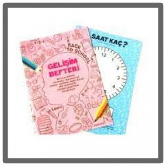 Sino Gelişim Defteri Mavi - Pembe Serisi