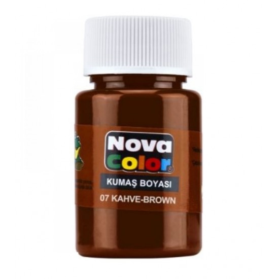 Nova Color Kumaş Boyası 35 Cc Kahverengi - 2 adet