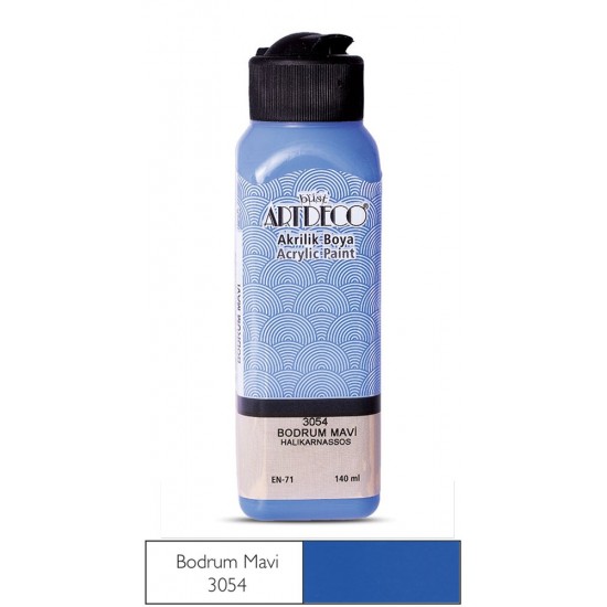 Artdeco Akrilik Boya 140 ml Bodrum Mavi Artdeco Akrilik Boya 140 ml Bodrum Mavi