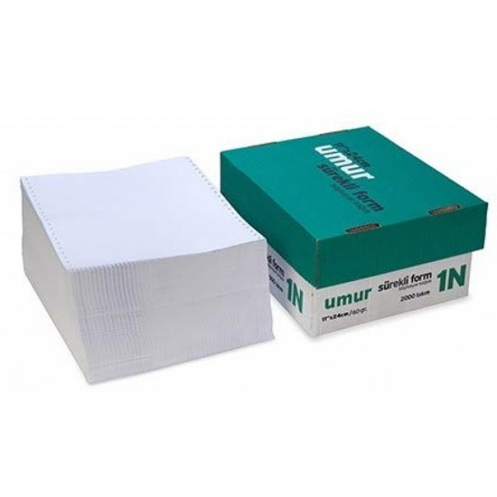 Umur Sürekli Form 11X24 Cm 1N 5.5 Perforeli 60 Gr 2000Li
