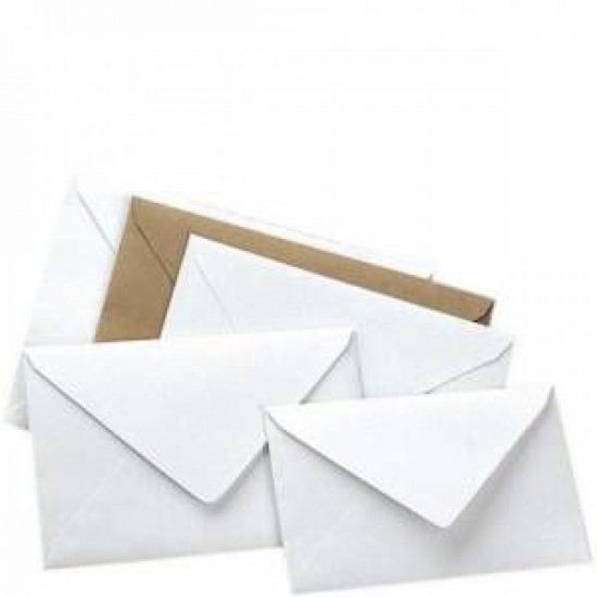 Davetiye Zarfı 14X20 90 Gr Beyaz 500Lü