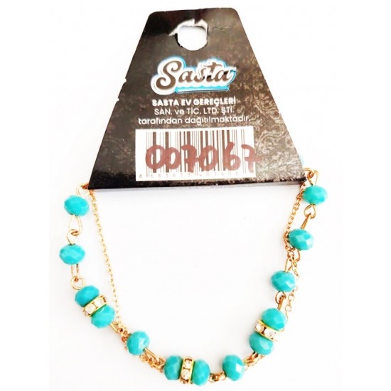 Sasta Lüks Kristal Bileklik No 1 - 3 adet