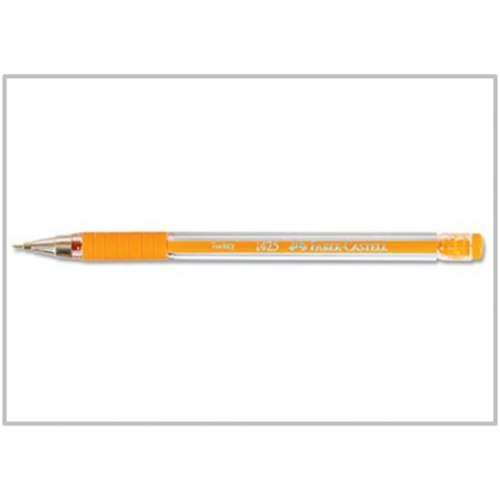 Faber Castell Tükenmez Kalem 1425 Turuncu - 5 adet