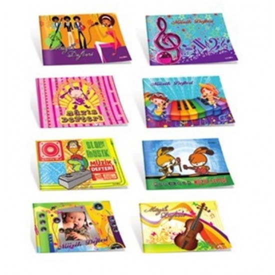 Çınar 20 Yaprak Müzik Defteri Küçük - 3 adet