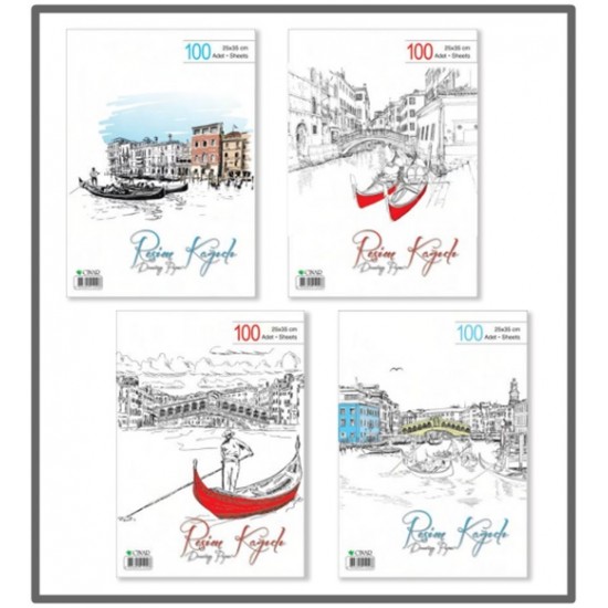 Çınar Resim Kağıdı 25X35 20Li