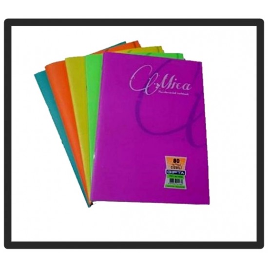 Gıpta Mica 60 Yaprak Pp A4 Çizgisiz Defter