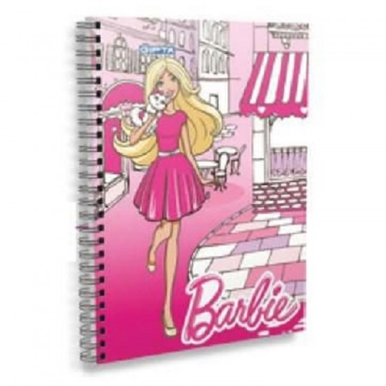 Barbie Not Defteri A6 Spiralli