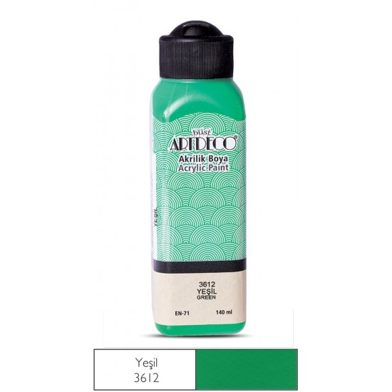 Artdeco Akrilik Boya 140 ml Yeşil
