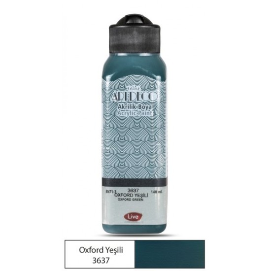 Artdeco Akrilik Boya 140 ml Oxford Yeşili