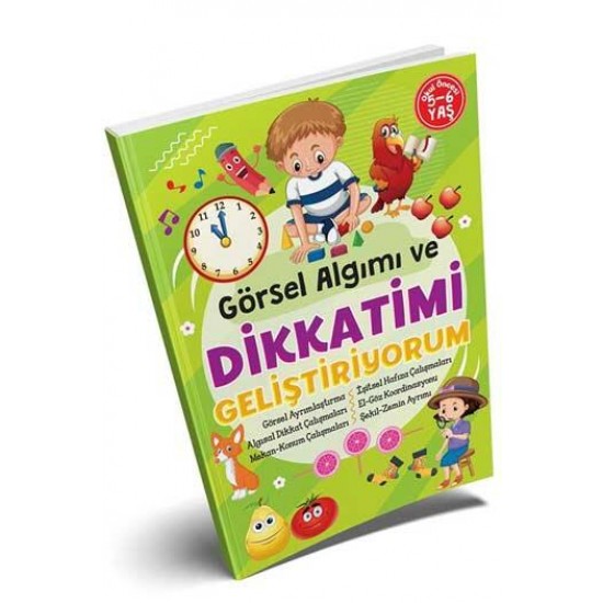 Ema - Okul Öncesi Görsel Algımı Ve Dikkatimi Geliştiriyorum