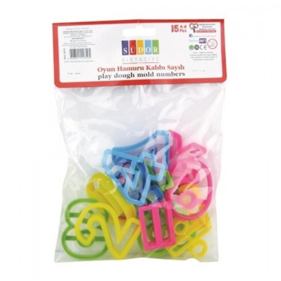 Südor Oyun Hamuru Kalıbı Sayılı 16Lı