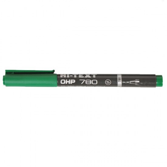 Hi-Text Asetat Kalemi S Yeşil - 3 adet