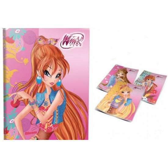 Gıpta Winx 60 Yaprak Kareli Defter A5 Pp Kapak - 2 adet