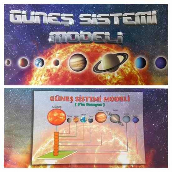 Mrc Güneş Sistemi 9Lu Gezegen Modeli