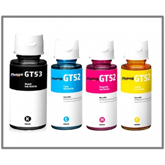 Mystok Hp Yazıcı Mürekkebi Gt50 Sarı Muadil 70 Ml