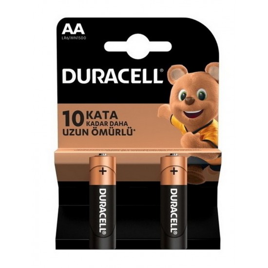 Duracell Kalem Pil AA 2 Li